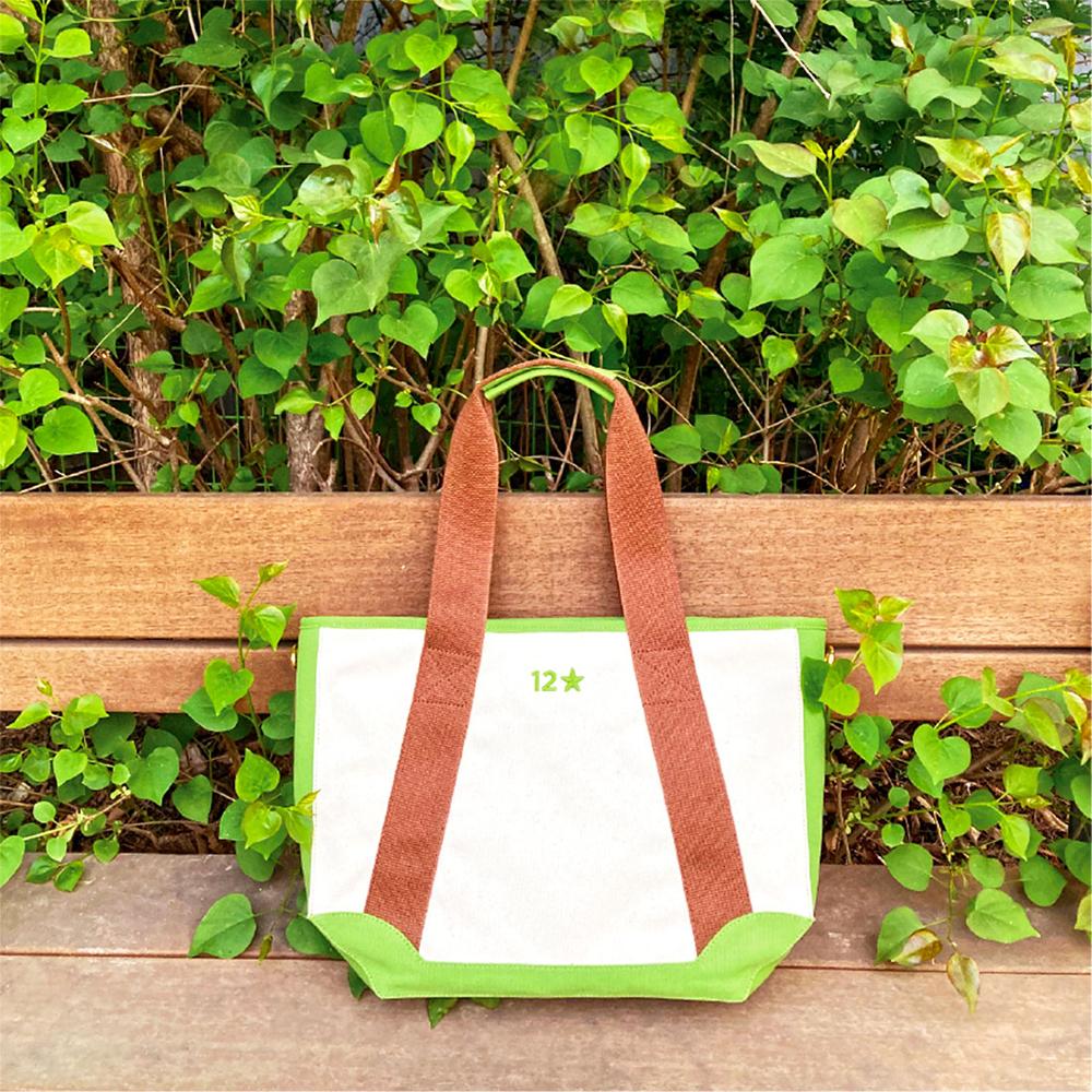 Neutral Green Canvas_Bag